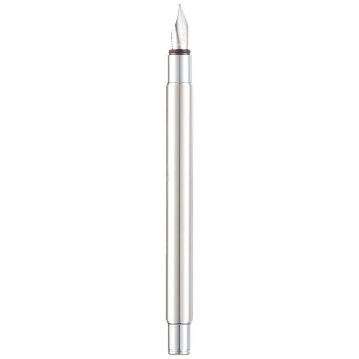 Pluma de Caligrafía Faber-Castell Neo Slim Plateado Pulido 2 Pluma de Caligrafía Faber-Castell Neo Slim Plateado Pulido 2