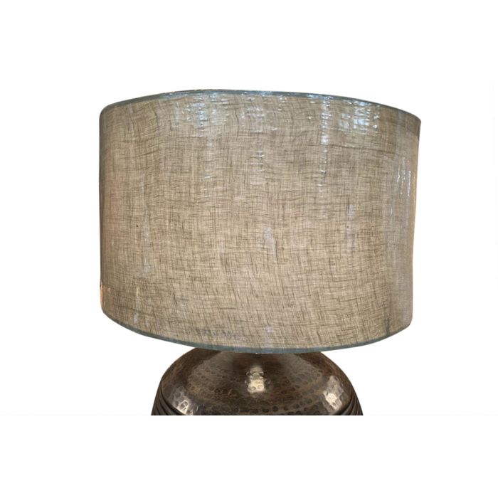 DKD Home Decor Lampara Sobremesa Bronce Beige Aluminio 42 x 69 x 42 cm 1