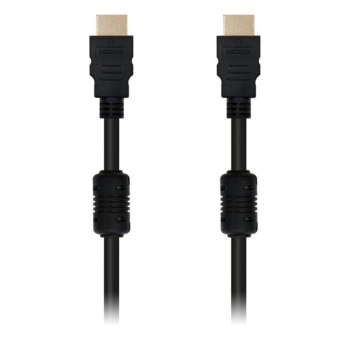 Cable HDMI NANOCABLE 10.15.1802 (1,8M) Negro 2
