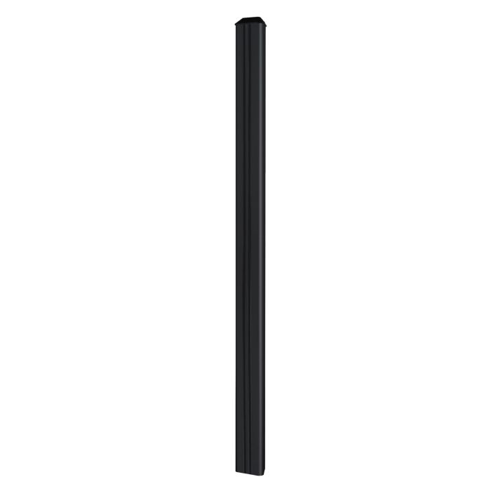 B-Tech Columna Soporte Vertical 1.8m Negra para Bases de Suelo - Estructura Ligera de Aluminio con Gestión de Cables