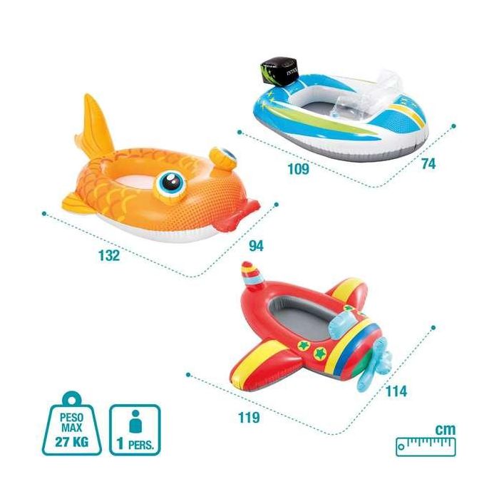 Colorbaby Barca Hinchable Modelos Surtidos 10 Colorbaby Barca Hinchable Modelos Surtidos 10
