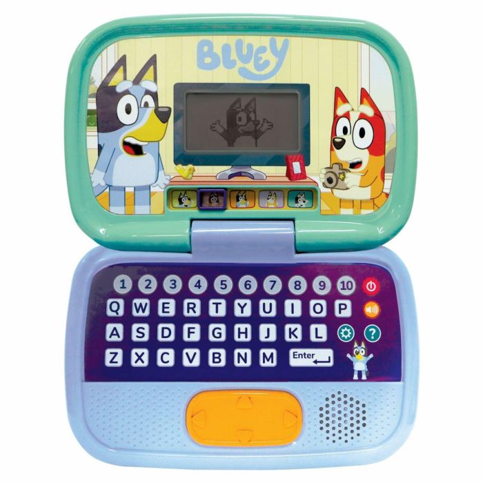 Ordenador actividades de bluey pantalla lcd con luz y 10 actividades. 30x7,8x33 cm 3 Ordenador actividades de bluey pantalla lcd con luz y 10 actividades. 30x7,8x33 cm 3