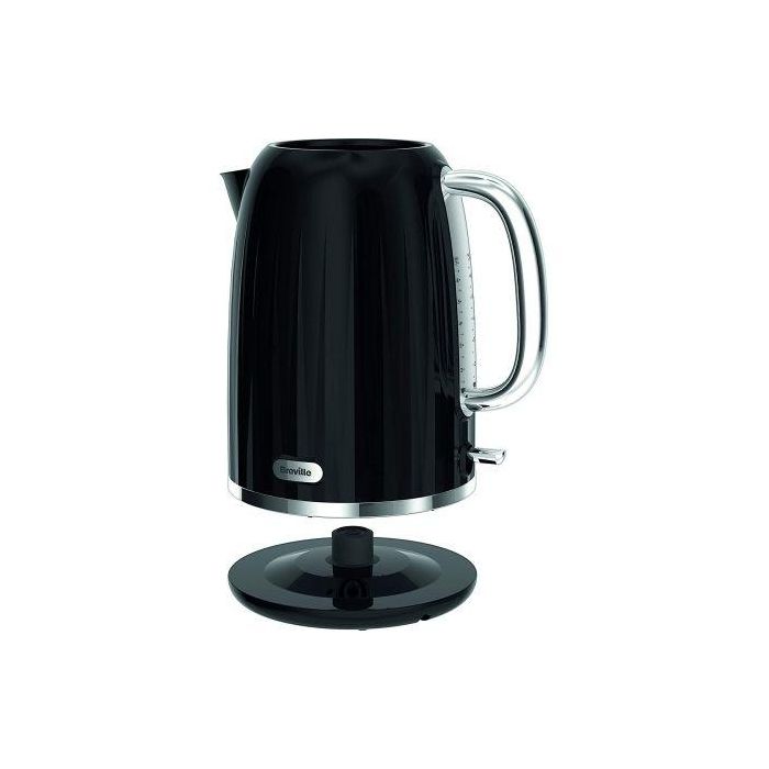 HERVIDOR DE AGUA BREVILLE VKJ991X NEGRO - 2400W - CAPACIDAD 1.7L - BASE GIRATORIA 360º - AVISO LUMINOSO - RESISTENCIA OCULTA 1