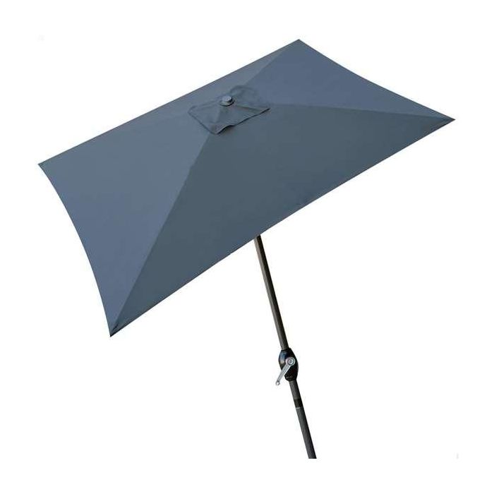Parasol Aktive Antracita Aluminio Ø 4,8 cm 300 cm Parasol Aktive Antracita Aluminio Ø 4,8 cm 300 cm