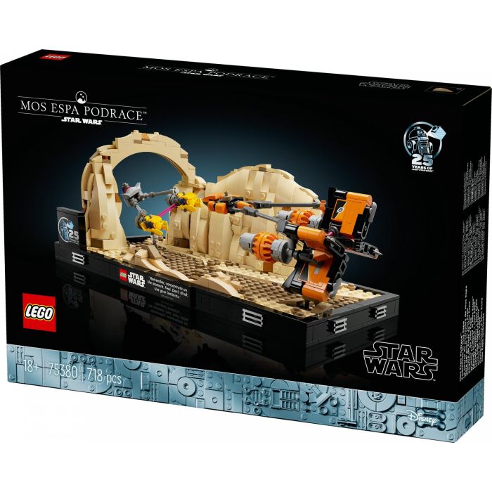 LEGO 75380 Star Wars Mos Espa Podracer Race Diorama Nave Espacial 10