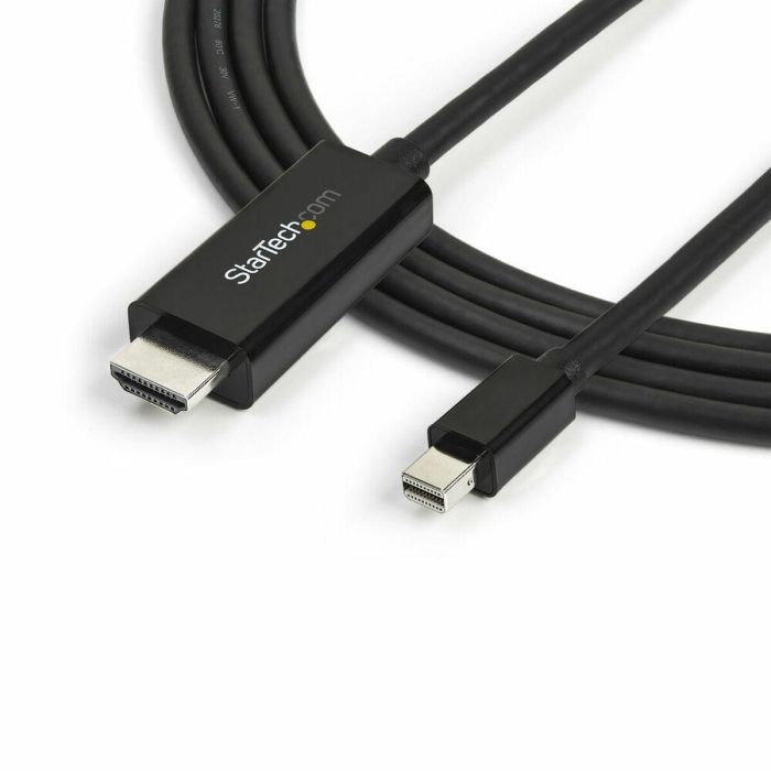 Adaptador Mini DisplayPort a HDMI Startech MDP2HDMM3MB 3 m Negro