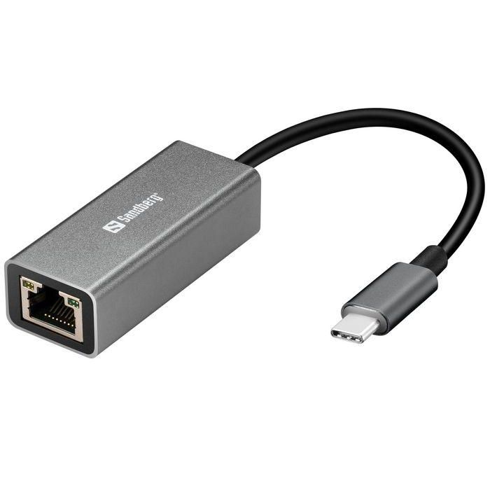 Sandberg USB-C Gigabit Network Adapter 0 Sandberg USB-C Gigabit Network Adapter 0