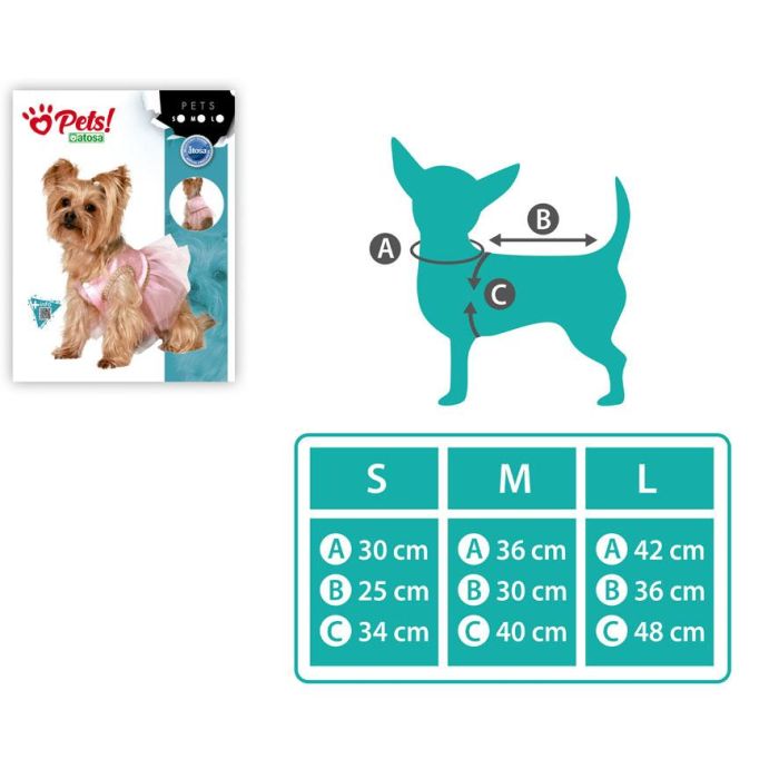 Disfraz Para Mascota Bailarina Ballet S 1 Disfraz Para Mascota Bailarina Ballet S 1