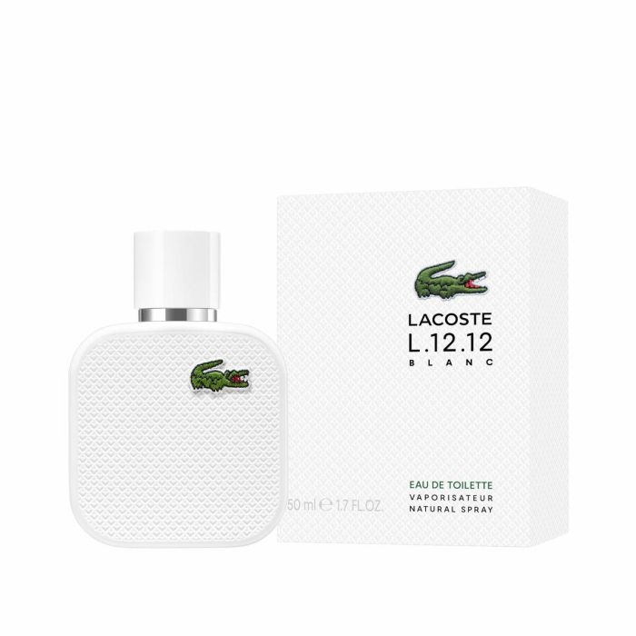 Lacoste L.12.12 BLANC Eau de Toilette para Hombre 50 ml - Fragancia Aromática Amaderada con Pomelo, Cardamomo y Vetiver 0 Lacoste L.12.12 BLANC Eau de Toilette para Hombre 50 ml - Fragancia Aromática Amaderada con Pomelo, Cardamomo y Vetiver 0