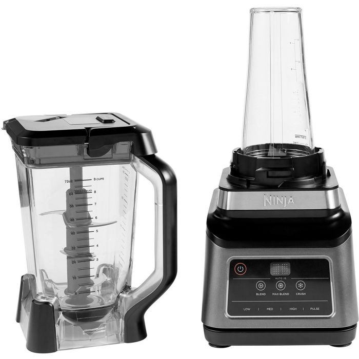 Ninja BN750EU Batidora de Vaso y Procesador de Alimentos 2-en-1 con Auto-iQ, 1200W, 2.1L, Picahielos 4 Ninja BN750EU Batidora de Vaso y Procesador de Alimentos 2-en-1 con Auto-iQ, 1200W, 2.1L, Picahielos 4