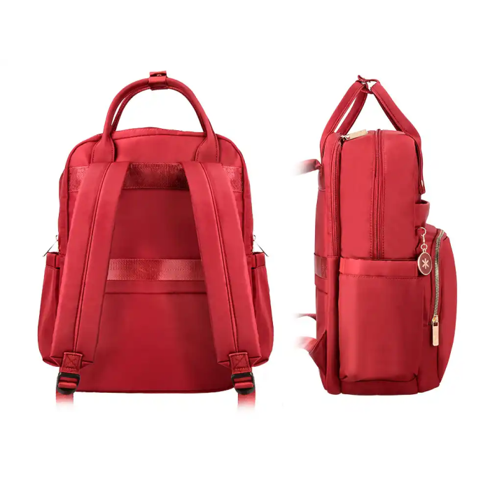 Antartik Mochila Nova 4 Compartimentos Rojo Vino 410x180x320 mm 2
