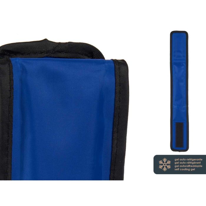 Collar Refrigerante para Perro Mascow - 45 cm, Azul/Negro, Poliéster (20 Unidades) 3 Collar Refrigerante para Perro Mascow - 45 cm, Azul/Negro, Poliéster (20 Unidades) 3