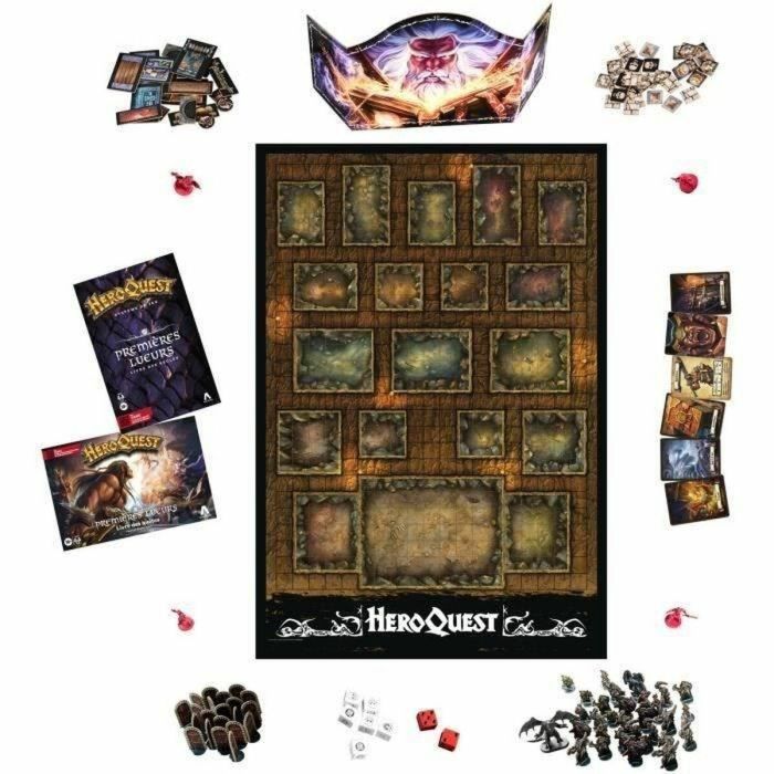 Sistema de juego Heroquest First Light, juego de mesa, Avalon Hill 4 Sistema de juego Heroquest First Light, juego de mesa, Avalon Hill 4