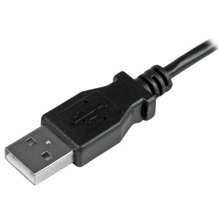 Cable USB Startech USBAUB50CMLA Negro 0,5 m 1 Cable USB Startech USBAUB50CMLA Negro 0,5 m 1