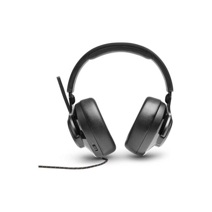 JBL QUANTUM 200 BK V2 Auriculares Gaming Quantum 200 con Micrófono Abatible, Jack 3.5, Cableado y Almohadillas Viscoelásticas, Negro 2