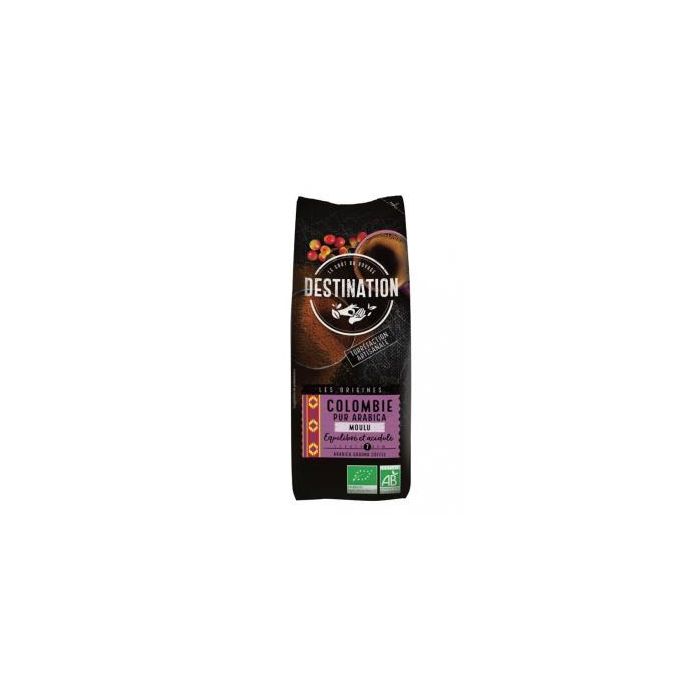 DESTINATION Café Colombia 100% Arábica Molido Bio 250g Sabor Equilibrado e Intenso 7/10