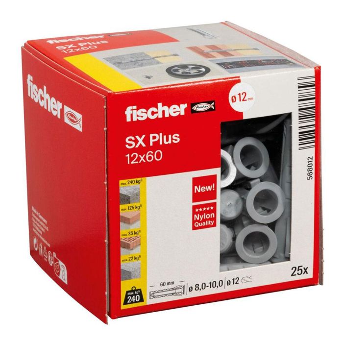 Taco fischer sx plus 12x60 25uni n12 568012