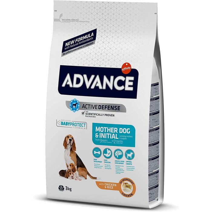 Comida Natural Perro Advance Canine Puppy Protect Initial 3Kg