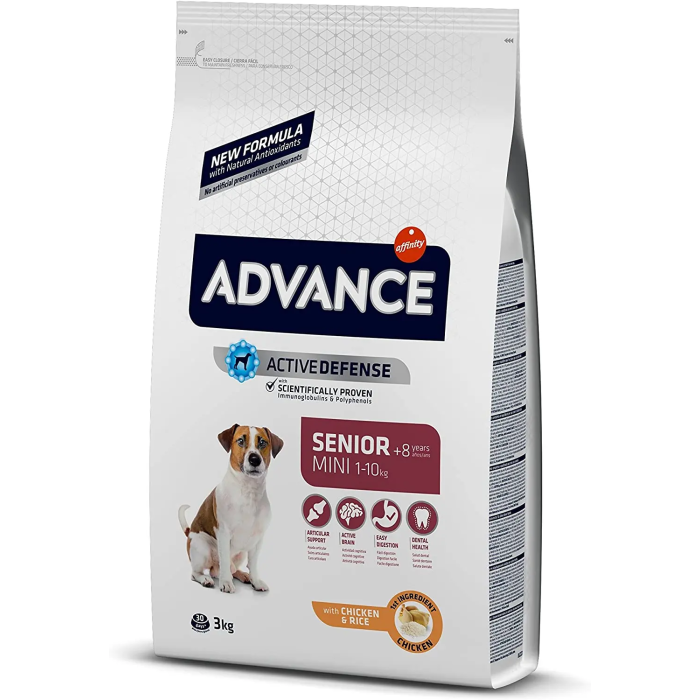 Advance Canine Senior Mini Pollo Arroz 1,5 kg