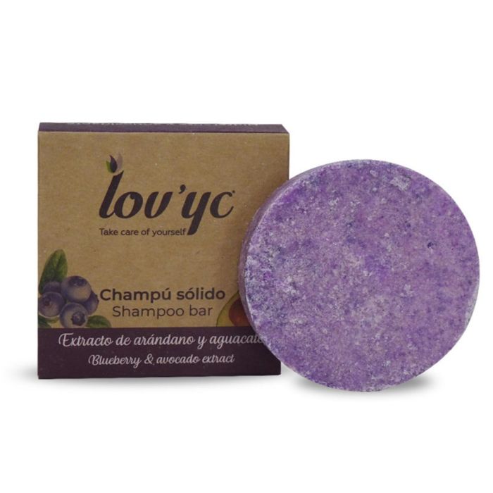 Lovyc Arandanos y aguacate champú solido 50 gr