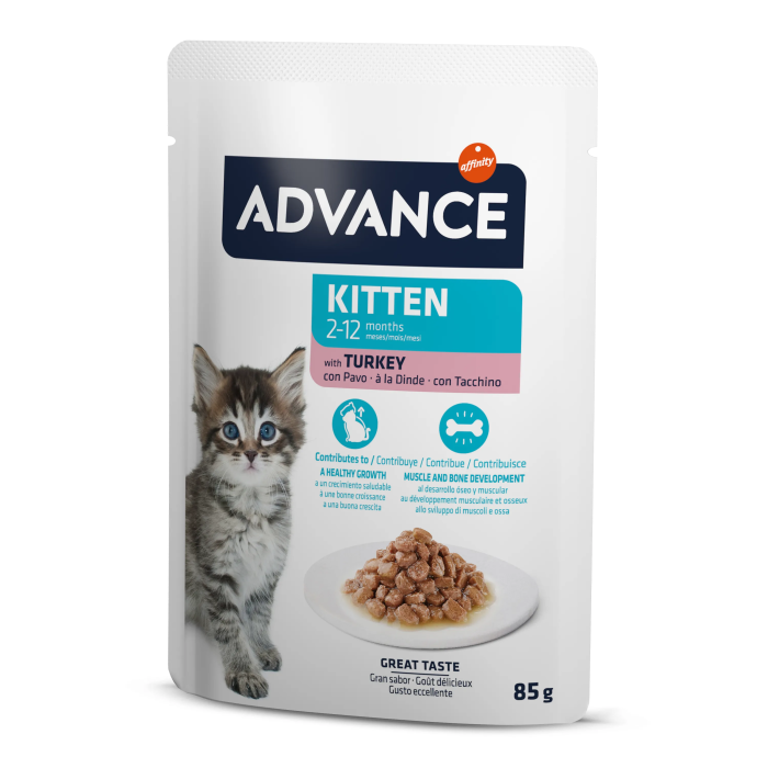 Advance Wet Kitten Turkey 12x85 gr