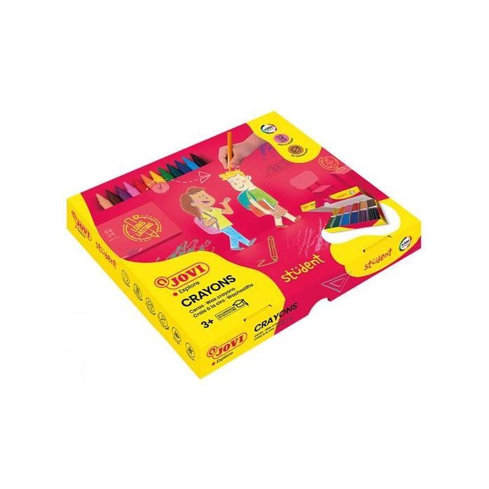 Jovi Ceras Plásticas Crayons Student Colores Surtidos Caja Economica 300 Ud Jovi Ceras Plásticas Crayons Student Colores Surtidos Caja Economica 300 Ud