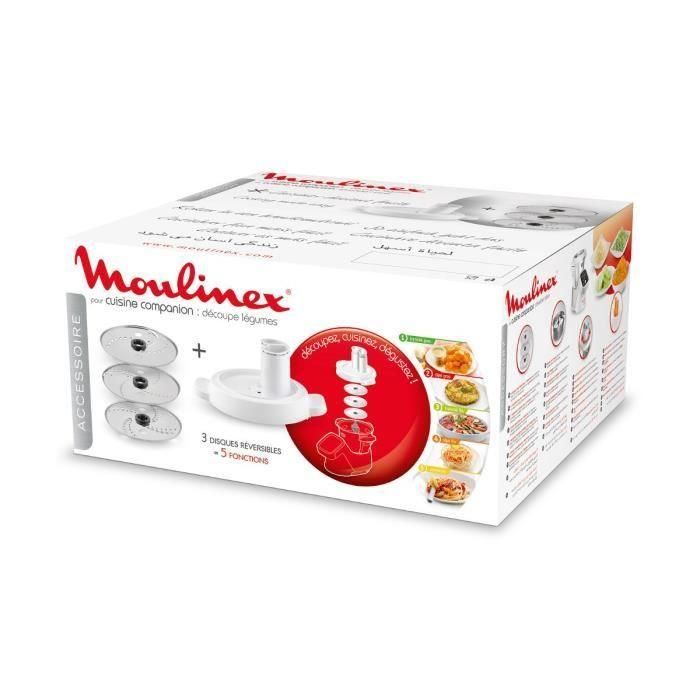 Accesorios MOULINEX XF383110 Cortador de verduras para acompañante 4