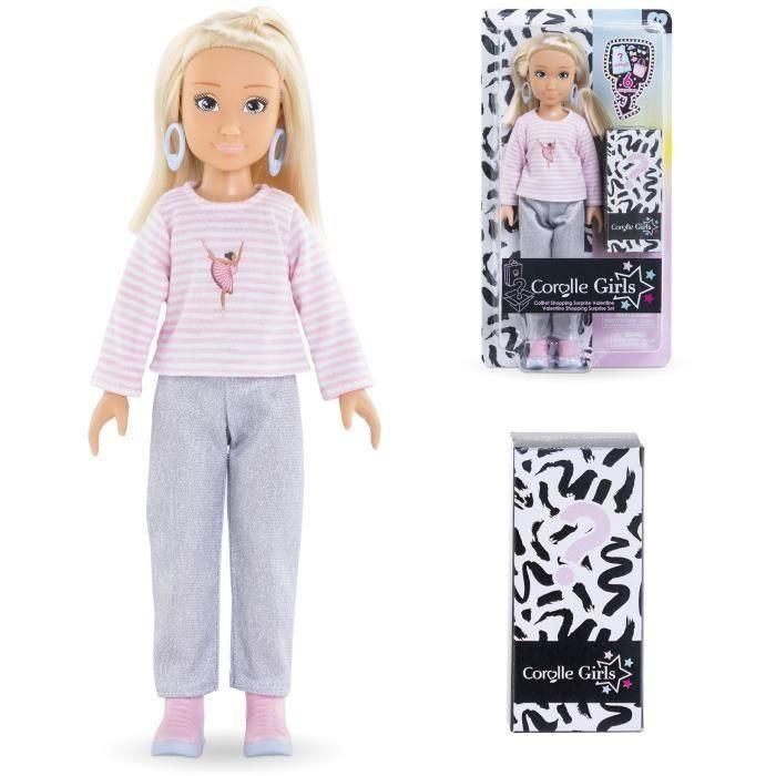Corolle COR4062013600079 Muñeca de moda Valentine Shopping Box - 6 accesorios, 28 cm, A partir de 4 años 5 Corolle COR4062013600079 Muñeca de moda Valentine Shopping Box - 6 accesorios, 28 cm, A partir de 4 años 5