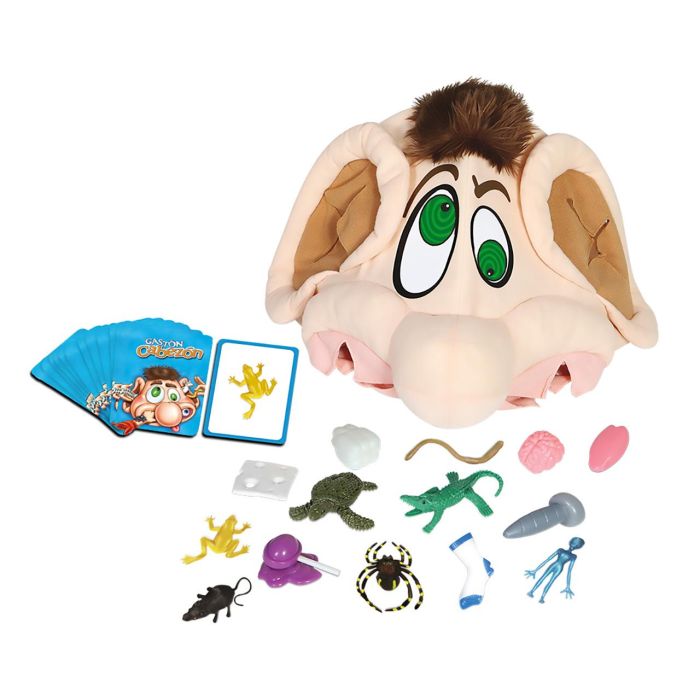 Bizak 64558519 Gastón Cabezón - Juego de mesa divertido y asqueroso busca objetos dentro de la cabeza para niños +3 años 1 Bizak 64558519 Gastón Cabezón - Juego de mesa divertido y asqueroso busca objetos dentro de la cabeza para niños +3 años 1