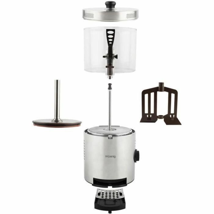 H.Koenig SHK800 Dispensador de chocolate caliente - 3 L, 1200 W, Acero inoxidable 3