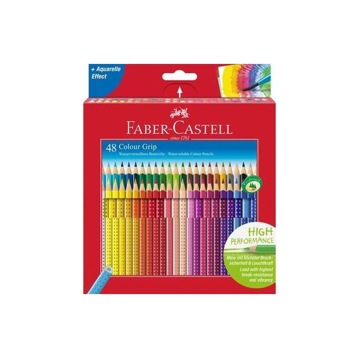 FABER-CASTELL Buntstift Colour Grip 48er Kartonetui 0 FABER-CASTELL Buntstift Colour Grip 48er Kartonetui 0