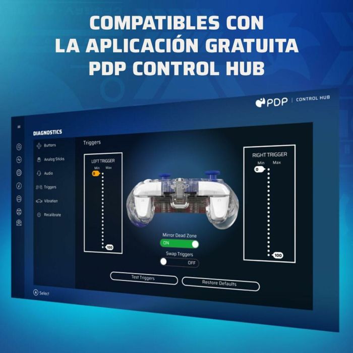 Mando Gaming PDP Knuckels Sky Nintendo Switch 8