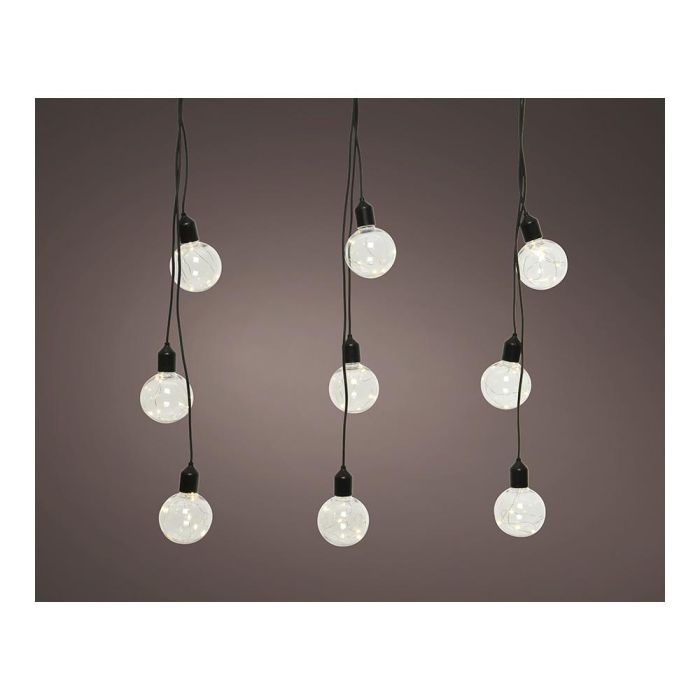 Guirnalda bombillas para exterior forma de globo ip44 3m 12 leds Guirnalda bombillas para exterior forma de globo ip44 3m 12 leds