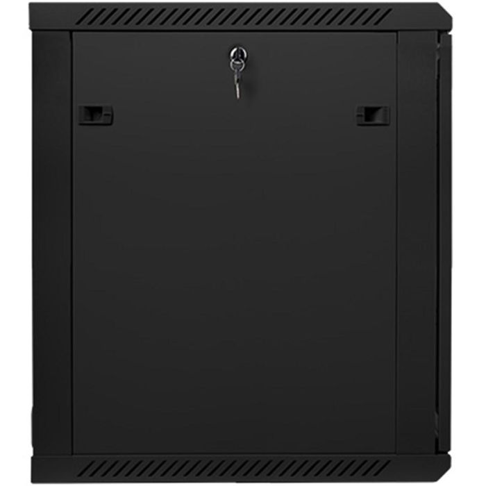 Lanberg WF01-6615-10B Armario Montaje en Pared 15U 600x600x774 mm Autoensamblaje, Negro, IP20, Máx. 60kg 1