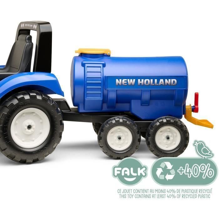 Remolque cisterna New Holland FALK - Capacidad 30L - Azul - Compatible con tractores FALK (3-7 años) - 100% fabricado en Francia 1