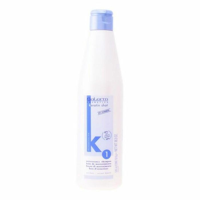 Salerm Champú Maintenance Keratin Shot Antiencrespamiento y Brillo 500 ml