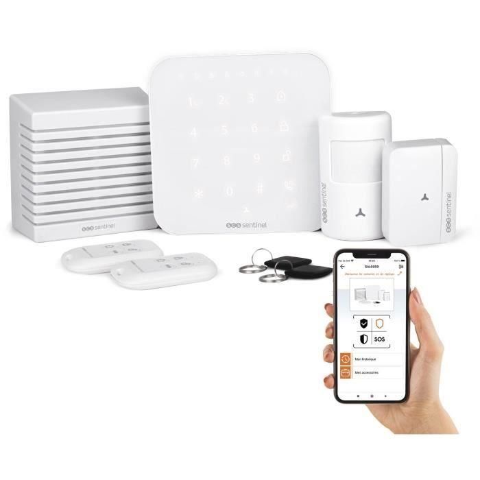 Alarma inalámbrica conectada Wi-Fi y GSM 4G - KitAlarm - SCS SENTINEL Alarma inalámbrica conectada Wi-Fi y GSM 4G - KitAlarm - SCS SENTINEL