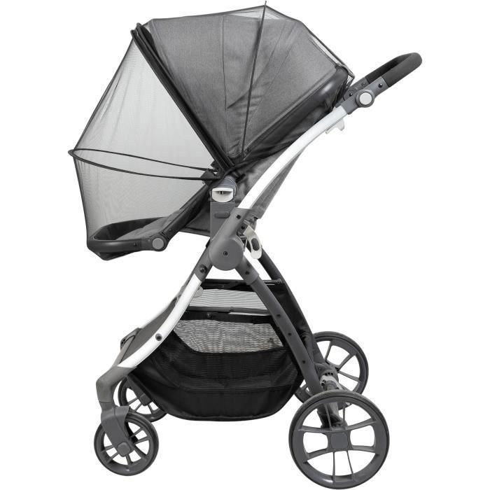 Tineo TIN3275054059503 Mosquitera para silla de paseo All Inclusive, fácil apertura con cremallera y bolsillo portaobjetos 2