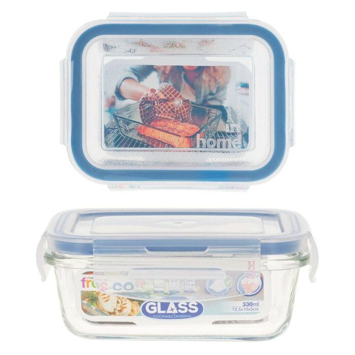 Set de Recipientes de Cocina Herméticos Apilables Max Home 6 Unidades 23 x 7,5 x 17,5 cm 1