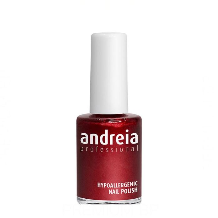 Andreia Esmalte de Uñas Professional Hypoallergenic 14 ml - Tonos Metalizados y Purpurinados Rojos Color 148