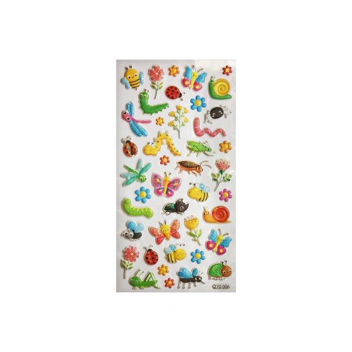 Stickers Grupo Global Gift Bolsa 1H Tweeny Foamy Insectos Glitter