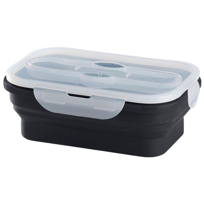 Day Fiambrera Plegable Con Cubierto Múltiple Cuchara Cuchillo Tenedor 4