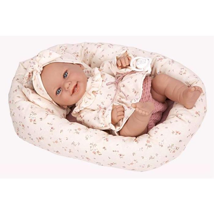 Muñeca elegance 33 cm babyto beige c/capazo (cuerpo vinyl, sexo niña) 6