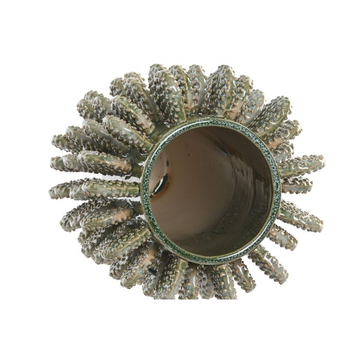 Jarron Tropical DKD Home Decor Verde 28 x 39 x 28 cm 2