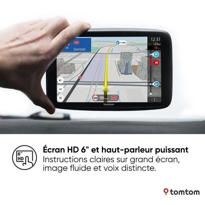 Tom Tom GO Superior GPS Pantalla HD 6" Mapas del Mundo Actualización Wifi 4