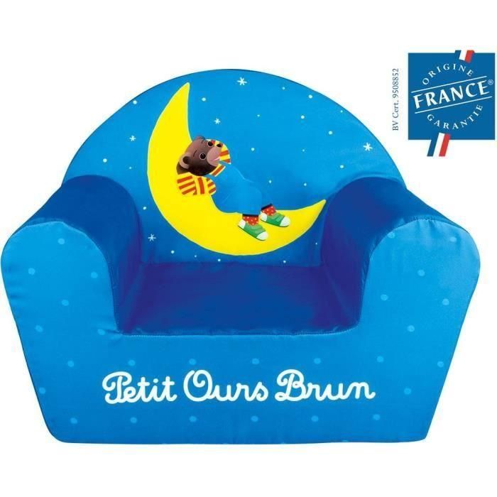 Fun House Cijep Sillón Club de Espuma Petit Ours Brun para Niña - A partir de 2 años - 52x33x42 cm Fun House Cijep Sillón Club de Espuma Petit Ours Brun para Niña - A partir de 2 años - 52x33x42 cm