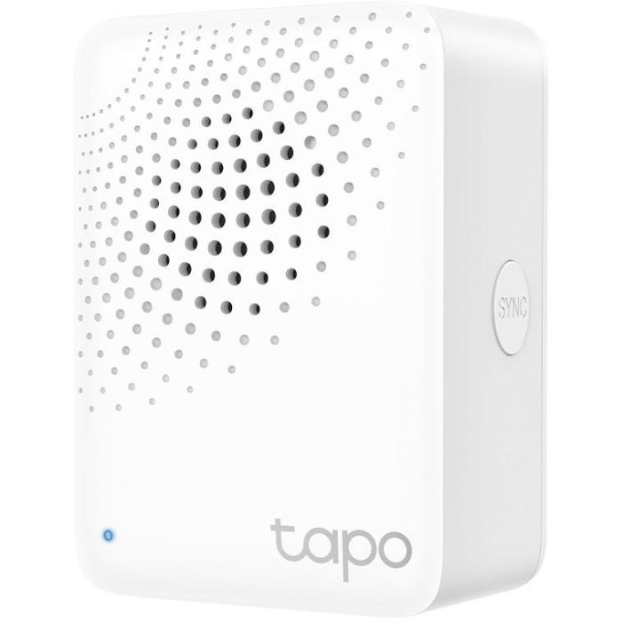 Tp-link Tapo H100 Hub Inteligente con Alarma, Conexión para 64 Dispositivos, Protocolo Inalámbrico de Baja Potencia