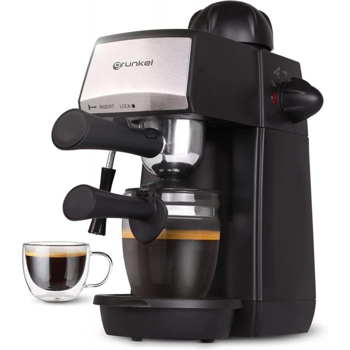 Grunkel Cafetera Espresso 5 Bares Y 870 W Con Pistola De Espuma Grunkel Cafetera Espresso 5 Bares Y 870 W Con Pistola De Espuma
