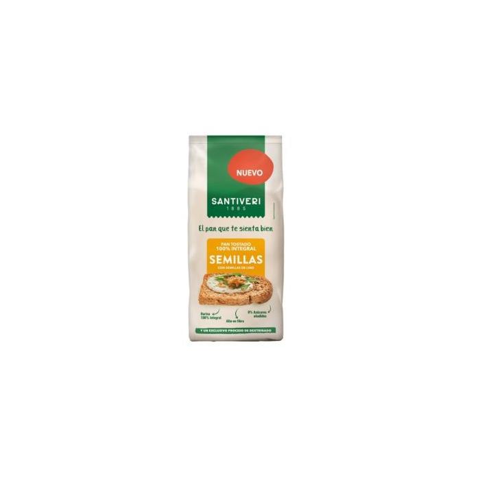 Pan Tostado 100% Integral Semillas 200 Gr Pan Tostado 100% Integral Semillas 200 Gr