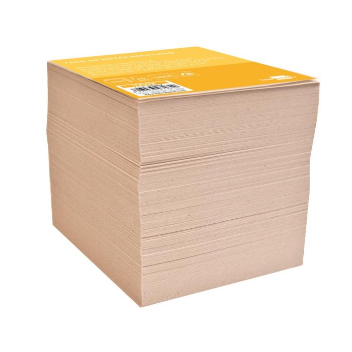 Taco Papel Liderpapel Sin Encolar 92x102 mm Reciclado 70 gr 1